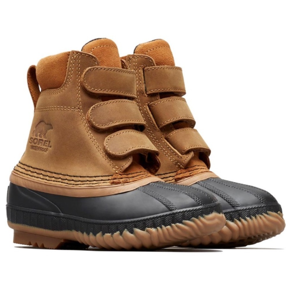 Sorel little Kids Cheyanne II Strap Boots NEW